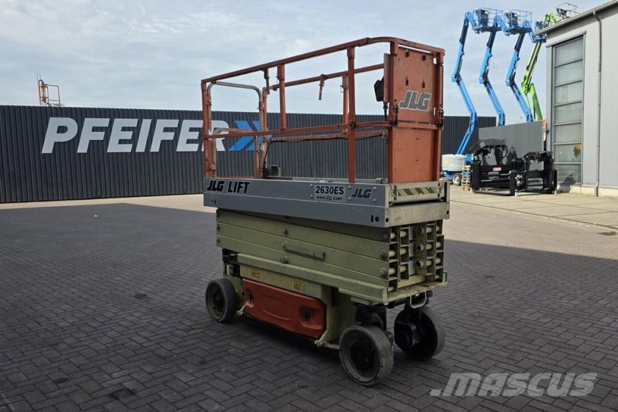 JLG 2630ES Electric, Working Height 10m, 230 kg Capaci Schaarhoogwerkers