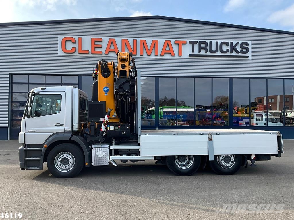 Mercedes-Benz Axor 2633 Effer 52 Tonmeter laadkraan + Fly-Jib Ju 全路面起重機/吊車