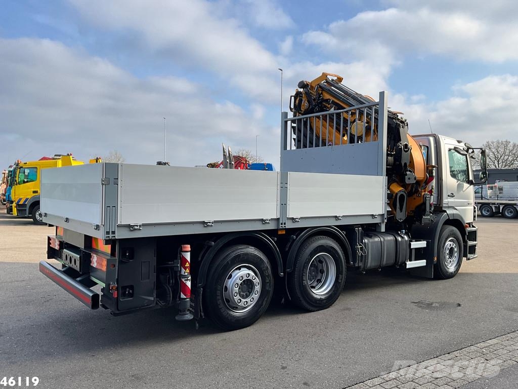 Mercedes-Benz Axor 2633 Effer 52 Tonmeter laadkraan + Fly-Jib Ju 全路面起重機/吊車