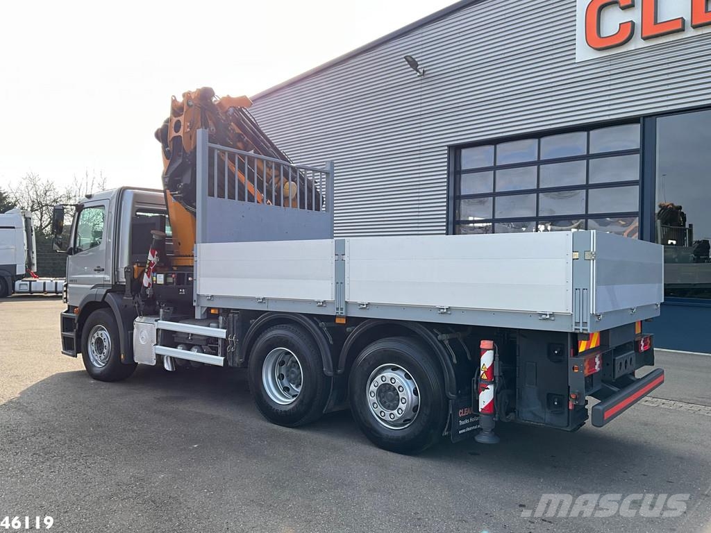 Mercedes-Benz Axor 2633 Effer 52 Tonmeter laadkraan + Fly-Jib Ju 全路面起重機/吊車