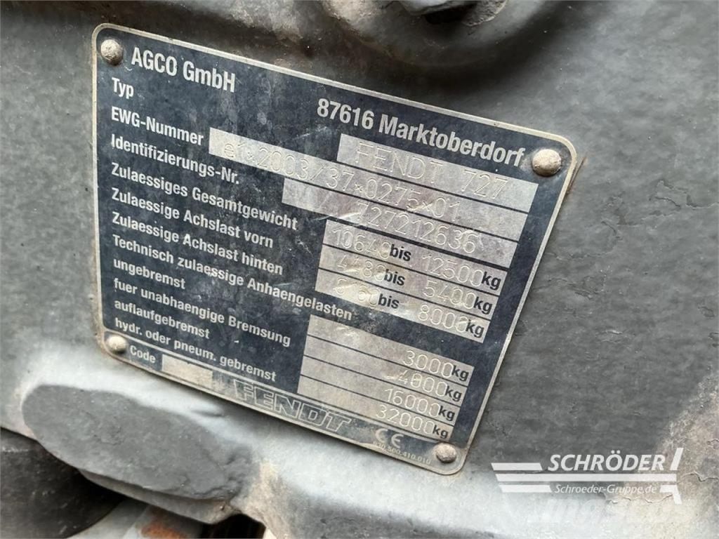 Fendt 718 VARIO TMS Tratores Agrícolas usados