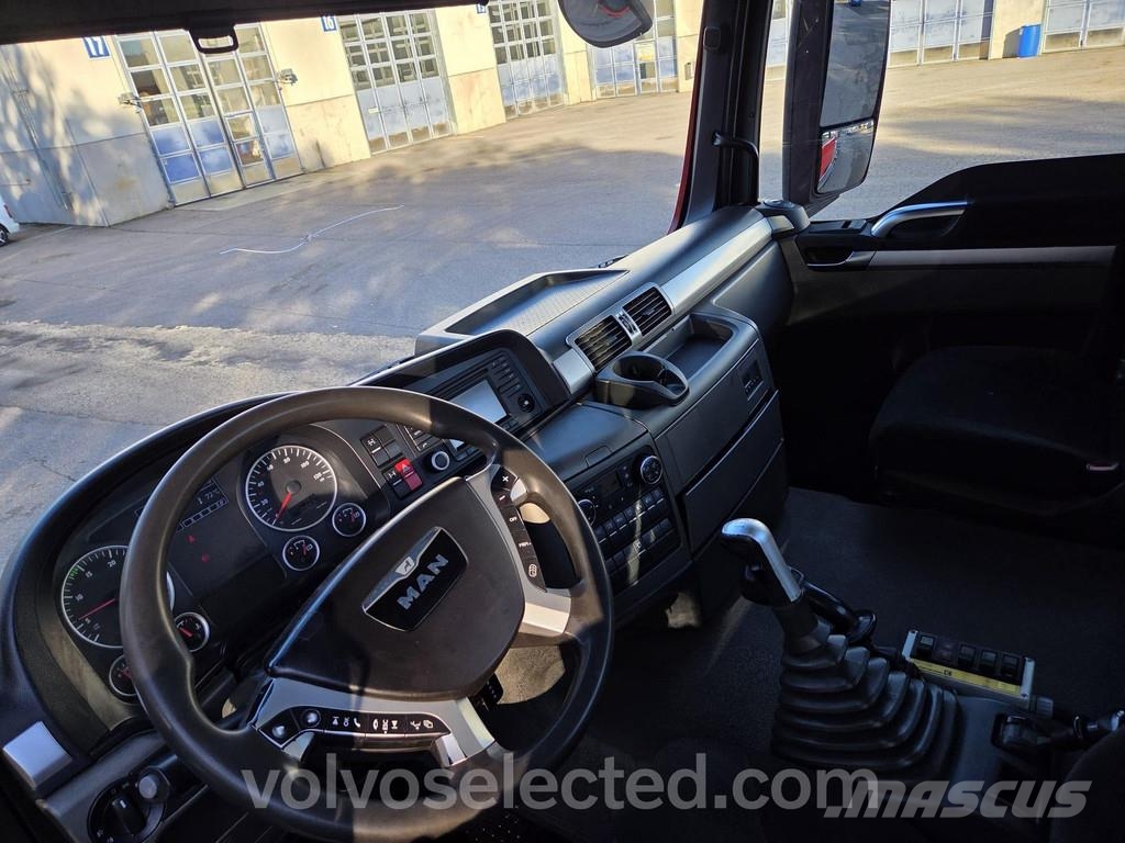 MAN TGS 440hp  8x4 Pajakulma 25tn -vaijerilaite, pituu Koukkulava kuorma-autot