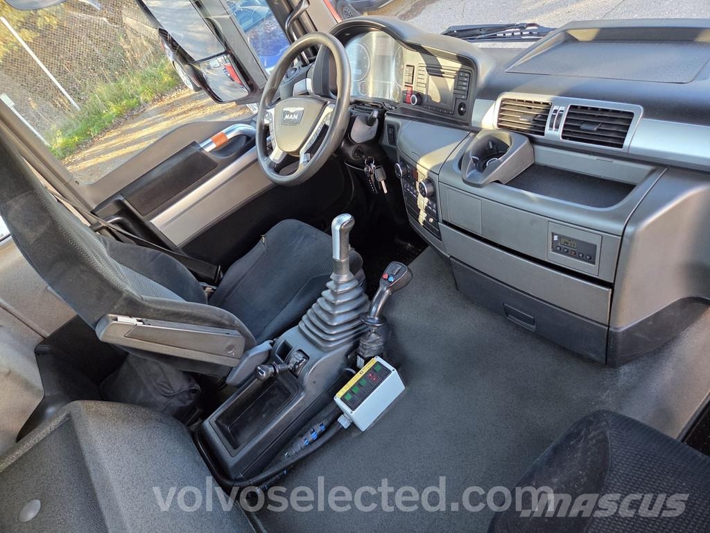 MAN TGS 440hp  8x4 Pajakulma 25tn -vaijerilaite, pituu Koukkulava kuorma-autot