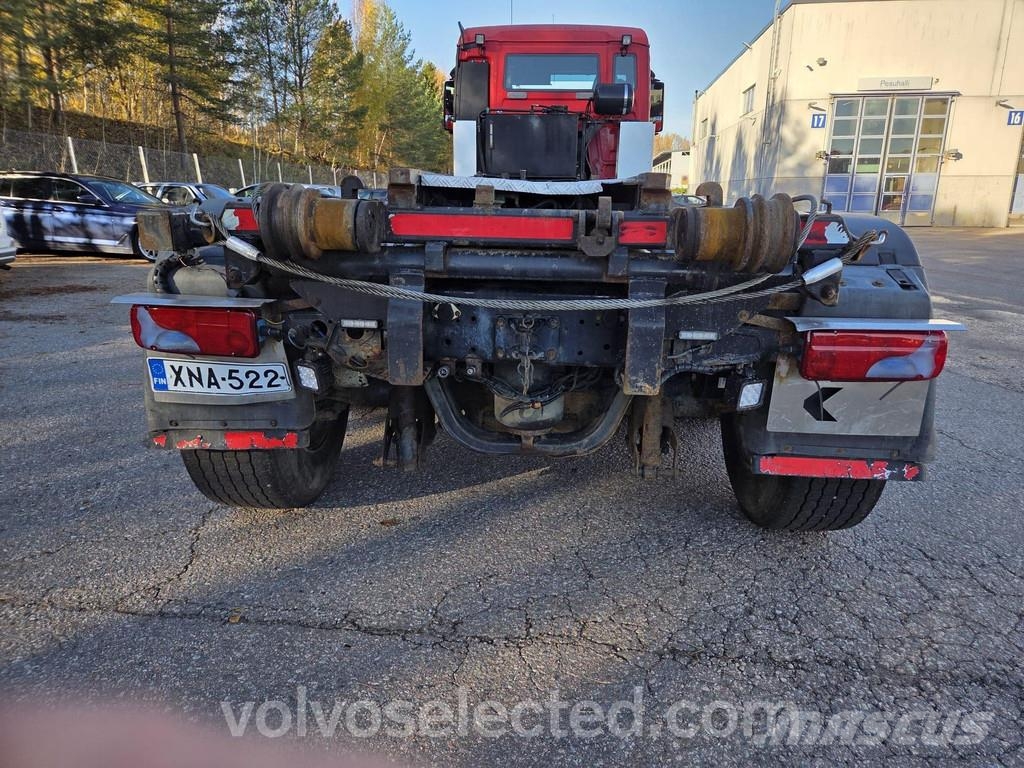 MAN TGS 440hp  8x4 Pajakulma 25tn -vaijerilaite, pituu Koukkulava kuorma-autot