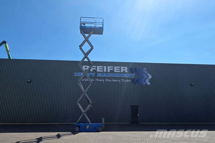 Genie GS3246 Electric, Working Height 11.75 m, 318kg Cap Mini incarcator