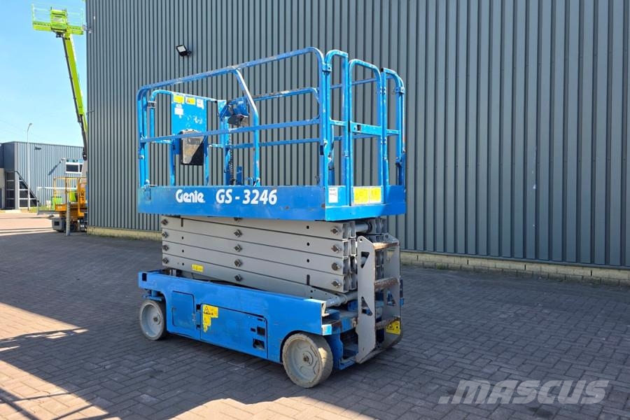 Genie GS3246 Electric, Working Height 11.75 m, 318kg Cap Mini incarcator