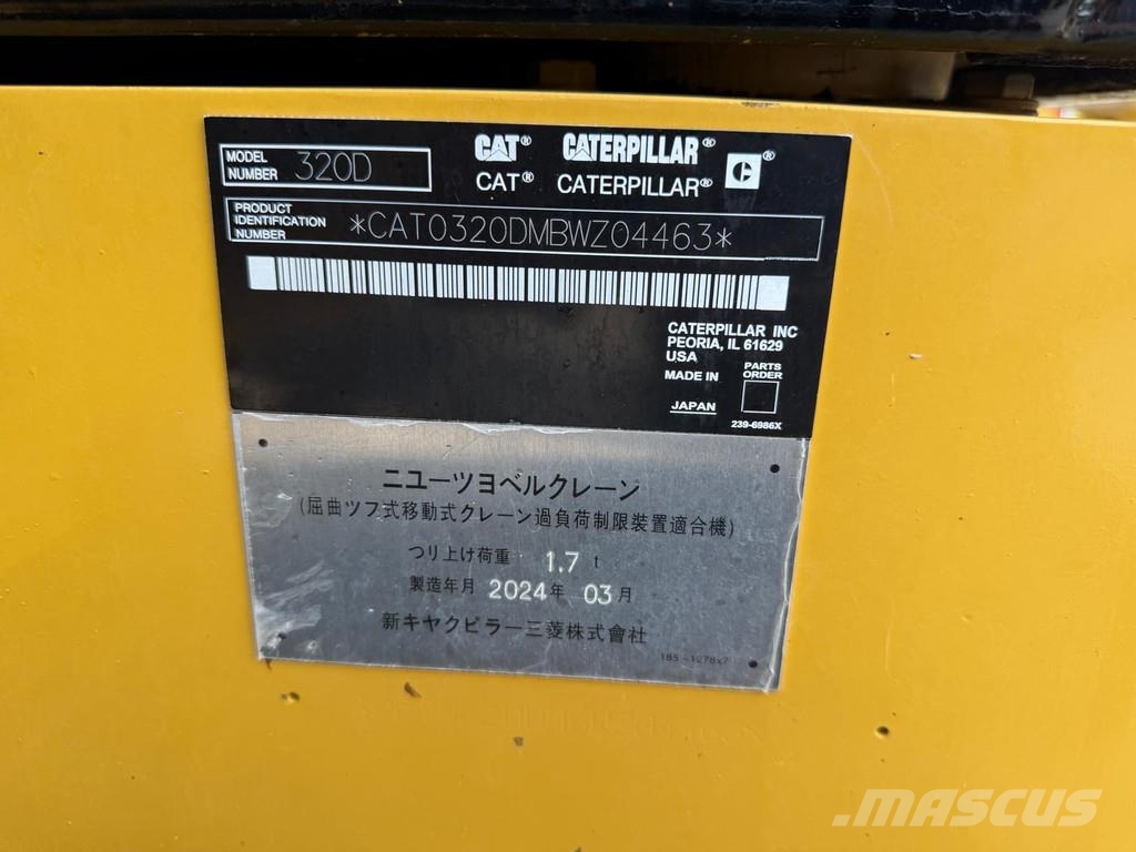 CAT 320 DL . Raupenbagger