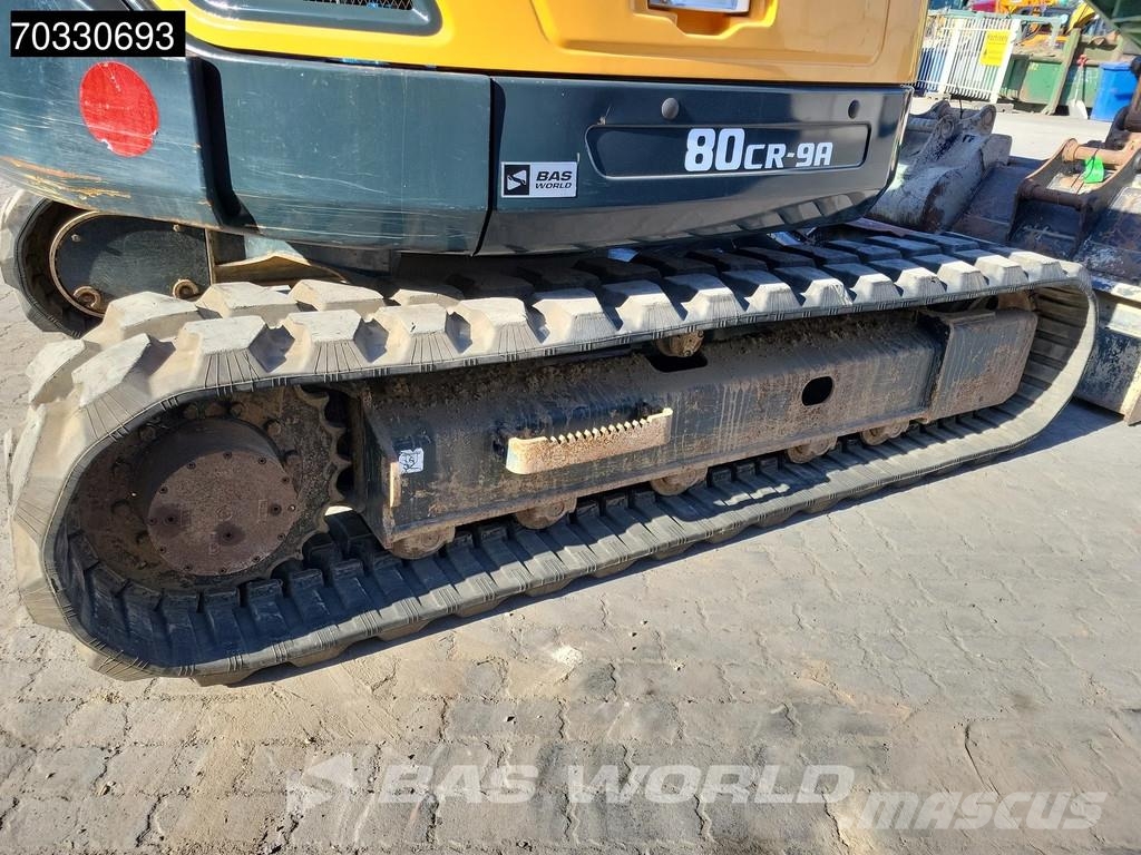 Hyundai R80 CR-9A A/C - 3 Buckets Minibagger < 7t
