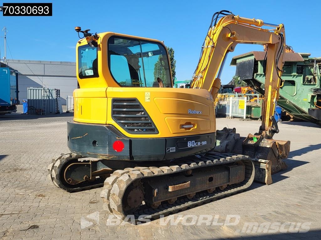 Hyundai R80 CR-9A A/C - 3 Buckets Minibagger < 7t
