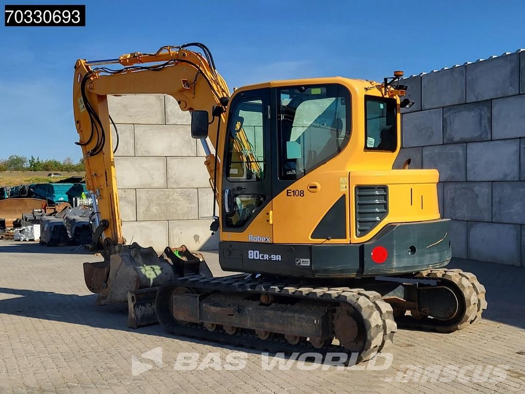 Hyundai R80 CR-9A A/C - 3 Buckets Minibagger < 7t