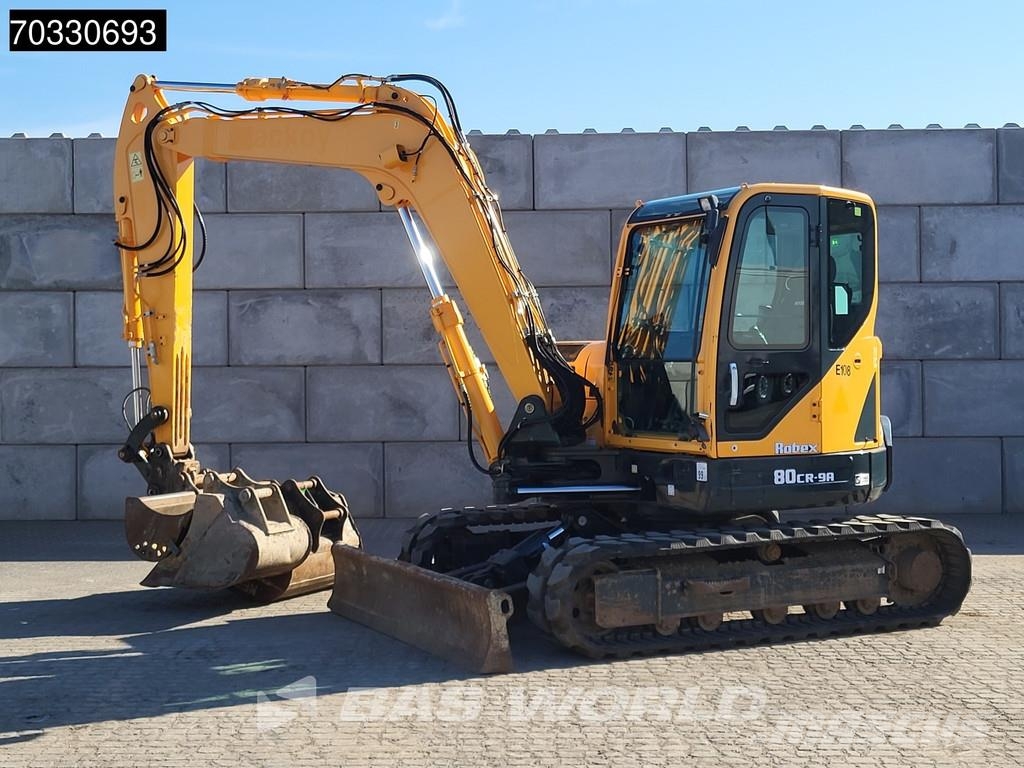 Hyundai R80 CR-9A A/C - 3 Buckets Minibagger < 7t