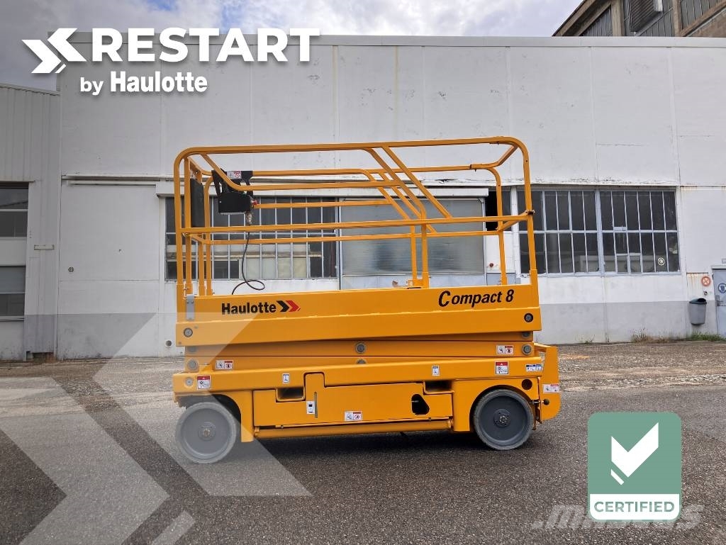 HAULOTTE COMPACT8 - NEW BATTERIES Schaarhoogwerkers