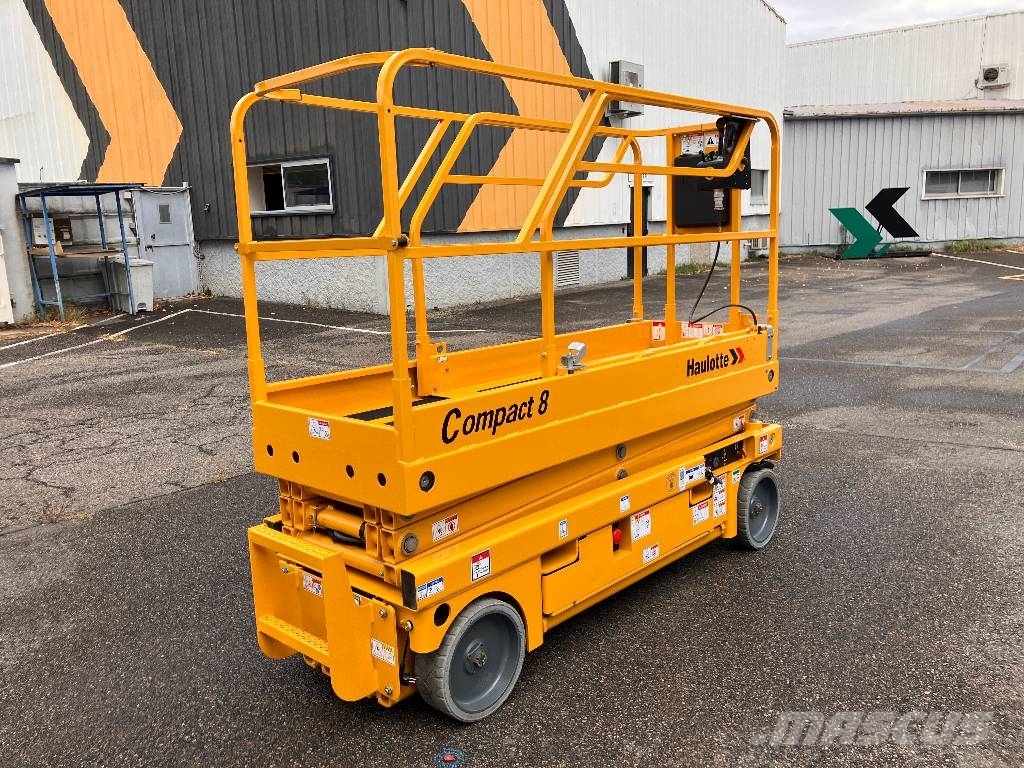 HAULOTTE COMPACT8 - NEW BATTERIES Schaarhoogwerkers