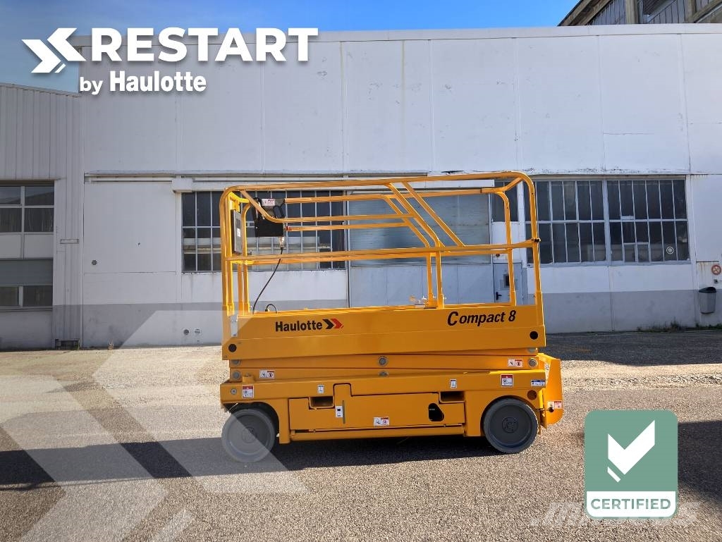 HAULOTTE COMPACT8 - NEW BATTERIES Scissor lifts