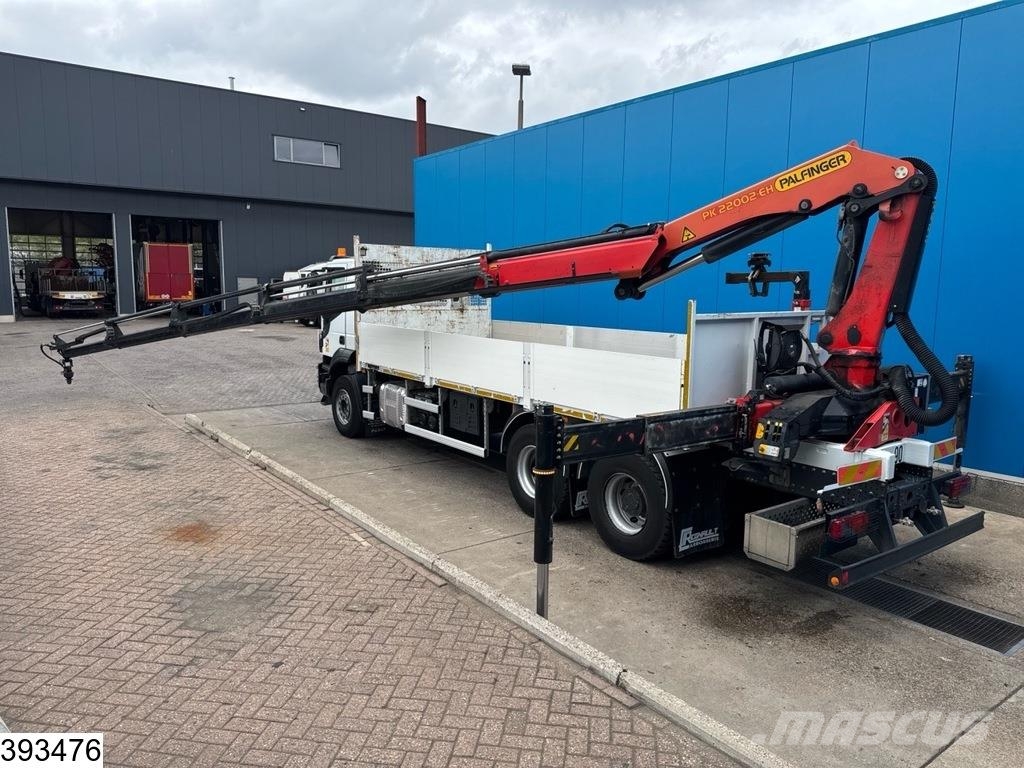 Iveco Stralis 360 X-way 6x4, EURO 6, Paldinger, Remote, Platte bakwagens