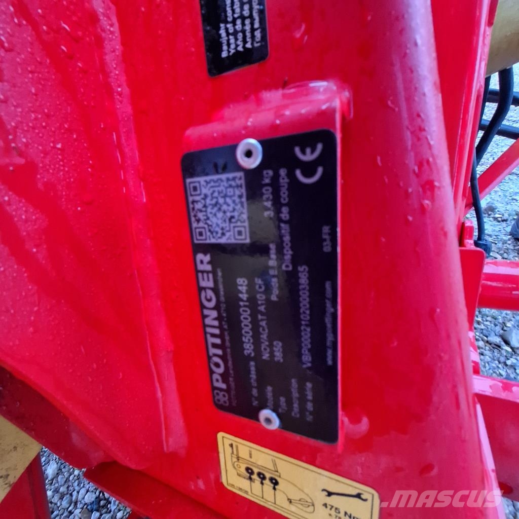 Pöttinger NOVACAT A10 Crossflow Falciatrici