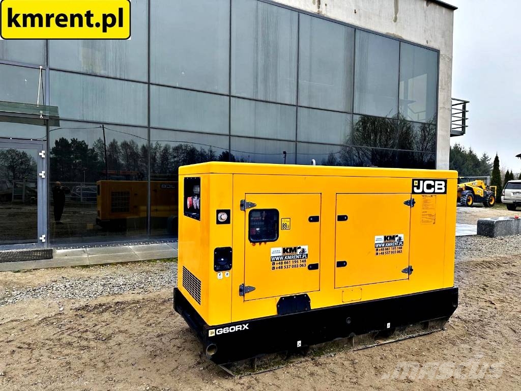 JCB JCB G60RX AGREGAT PRĄDOTWORCZY 2012r. Diiselgeneraatorid