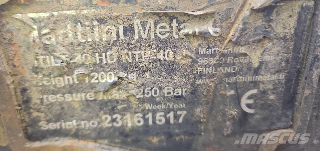 Marttiini Metal Oy Tilt coupler 40 HD NTP40 مكونات أخرى