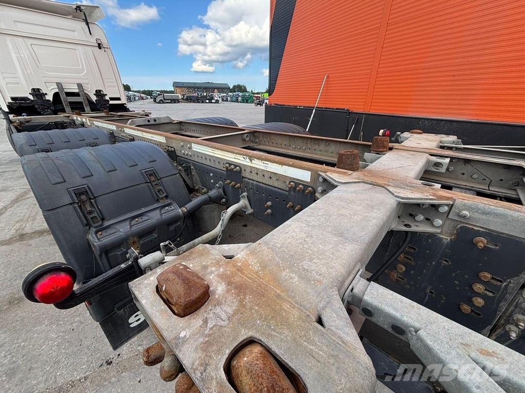 Scania P 500 6x2*4 9 TON FRONT AXLE / RETARDER Шасі з кабіною