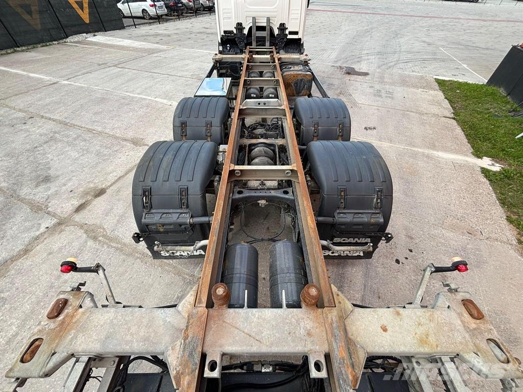 Scania P 500 6x2*4 9 TON FRONT AXLE / RETARDER Шасі з кабіною