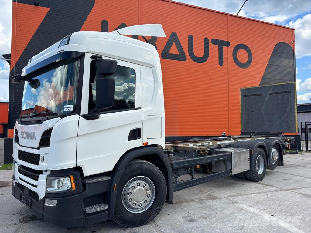Scania P 500 6x2*4 9 TON FRONT AXLE / RETARDER Шасі з кабіною