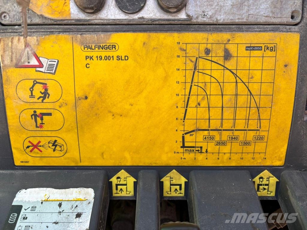 Palfinger PK 19001 BOOM 12,5 m / 1220 kg Товарещи кранове