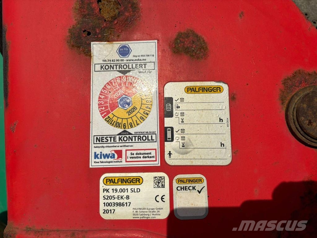 Palfinger PK 19001 BOOM 12,5 m / 1220 kg Товарещи кранове