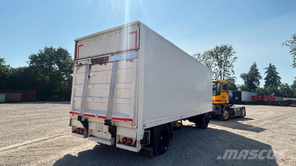 Floor FLA-9-91B 2 asser | loadlift | drum brakes | BPW | Gesloten opbouw trailers