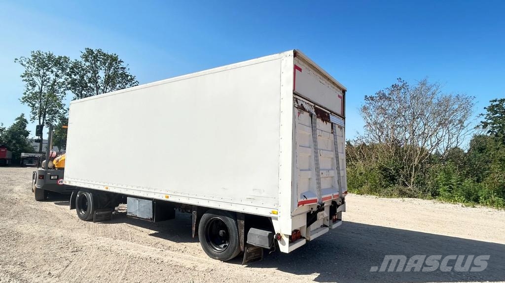 Floor FLA-9-91B 2 asser | loadlift | drum brakes | BPW | Gesloten opbouw trailers