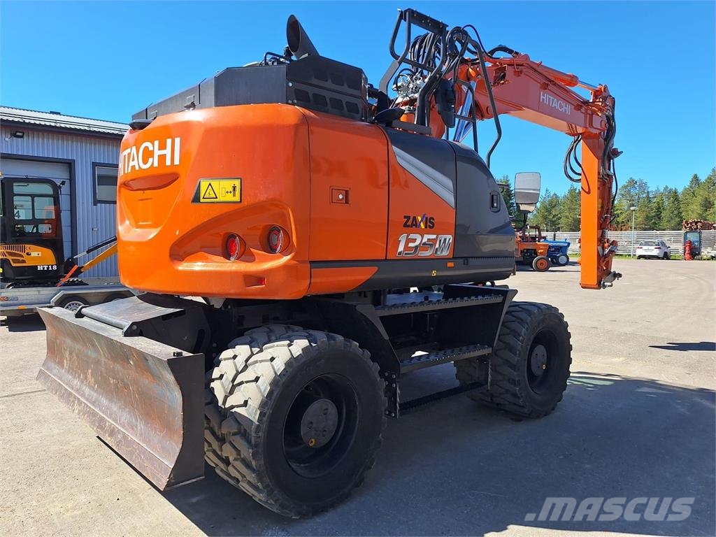 Hitachi ZX135W-7 STAGE 5, 1-OMISTAJA Εκσκαφείς με τροχούς - λάστιχα
