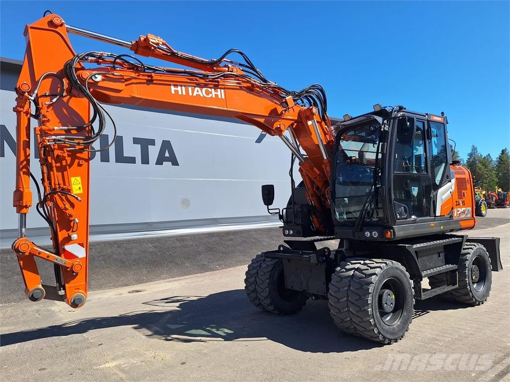 Hitachi ZX135W-7 STAGE 5, 1-OMISTAJA Εκσκαφείς με τροχούς - λάστιχα