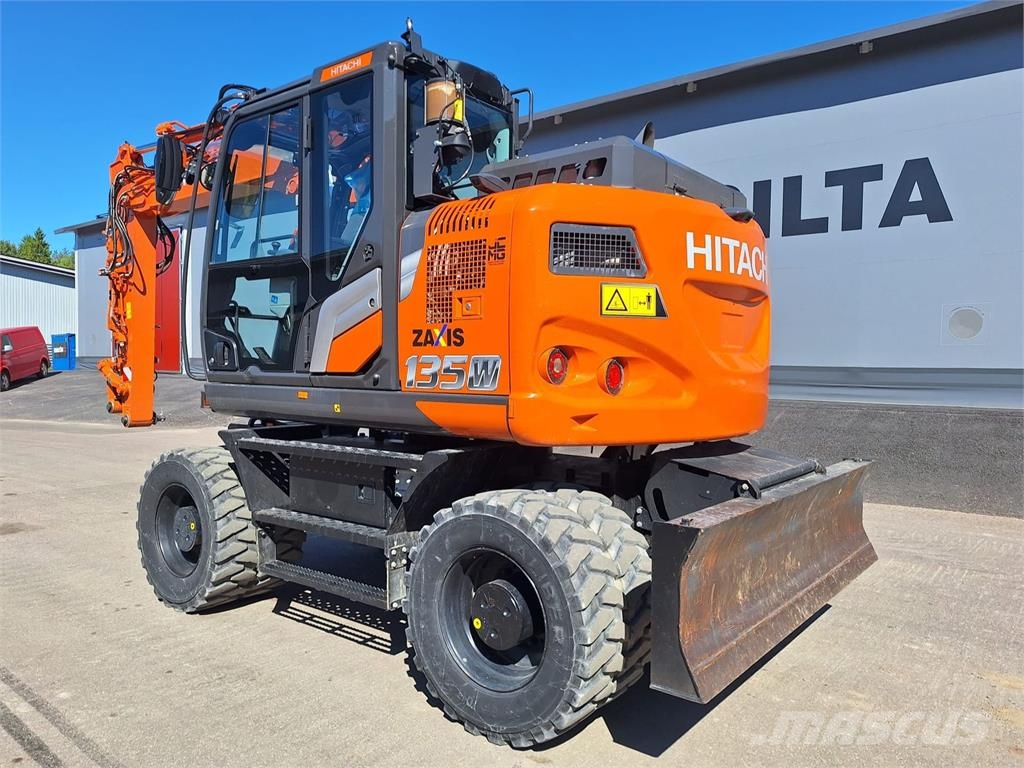 Hitachi ZX135W-7 STAGE 5, 1-OMISTAJA Εκσκαφείς με τροχούς - λάστιχα
