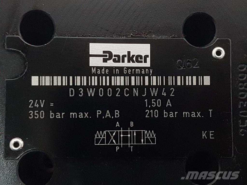 Parker D3W002CNJW42 - NG10 4/3 Valve 24V Hydraulik
