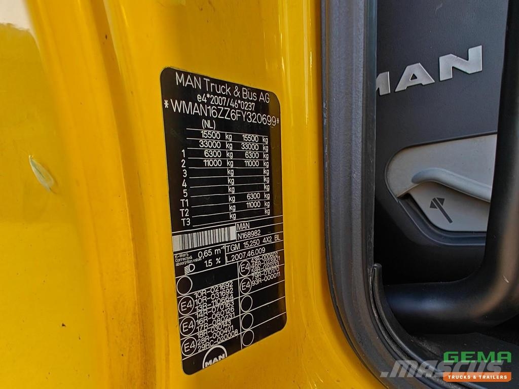 MAN TGM 15.250 Double Cab (6-person) 4x2 Euro 6 - Tisc Vehículos de reciclaje