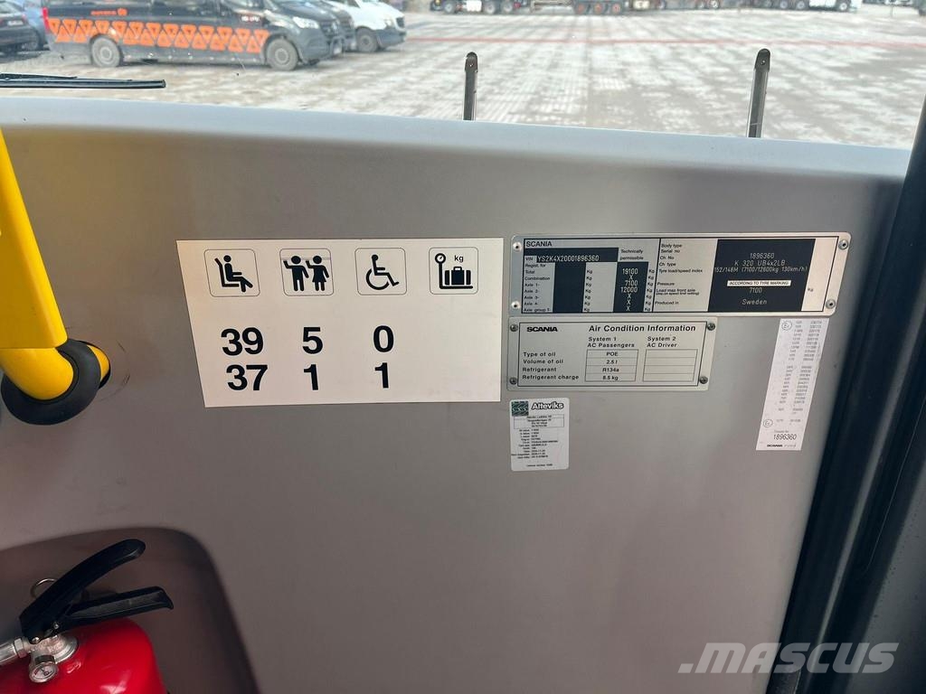 Scania K 320 Citywide LE 4x2 40 SEATS / AC / AUXILIARY HE 시내 버스