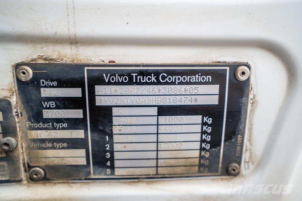 Volvo FMX 460 GLOB + HYDR 트랙터 유닛