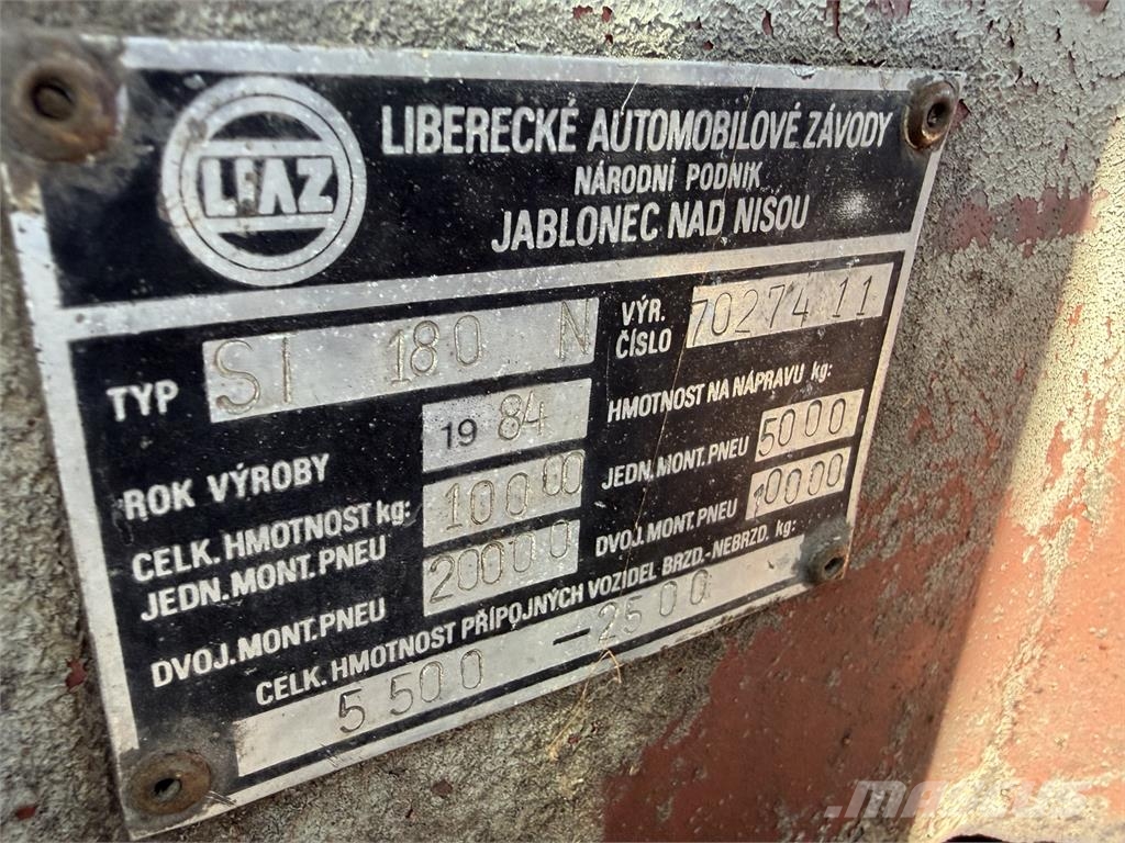 VIN 411 - LIAZ ST180 N čelný nakladač 4x4 VIN 411 Čelné nakladače a rýpadlá