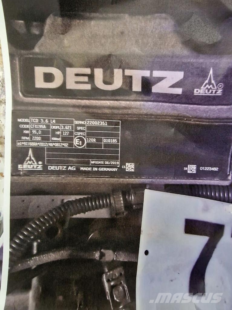 Deutz TCD 3.6 L4 Motorlar
