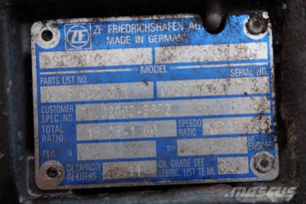 ZF 12AS2130DD TGA 81.32003-6882 Przekładnie i skrzynie biegów