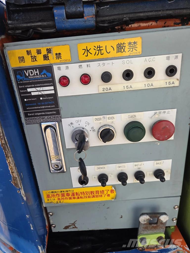 Hitachi HX99B rupshoogwerker 11.70m werkhoogte رافعات سلة تلسكوبية