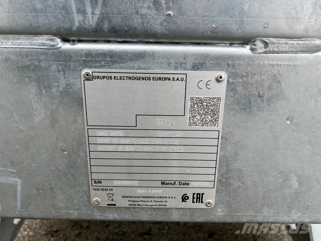 ATLAS COPCO HiLight E3+ 拖车式灯塔