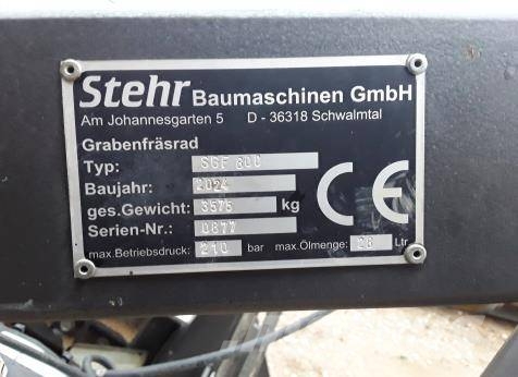 Stehr SGF 800 Stavebníctvo - ostatné