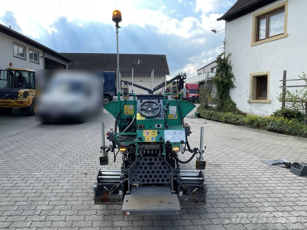Vögele Mini 500 Raupenfertiger mit 2 Kopf Ultraschall معدات السفلتة