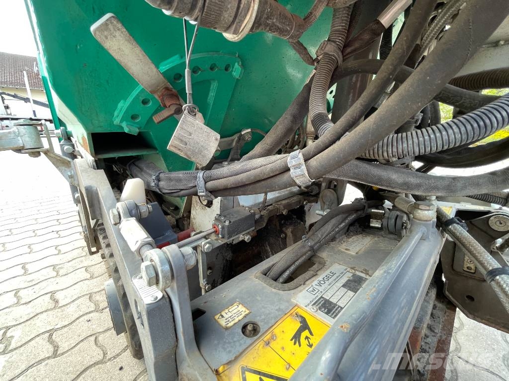Vögele Mini 500 Raupenfertiger mit 2 Kopf Ultraschall معدات السفلتة