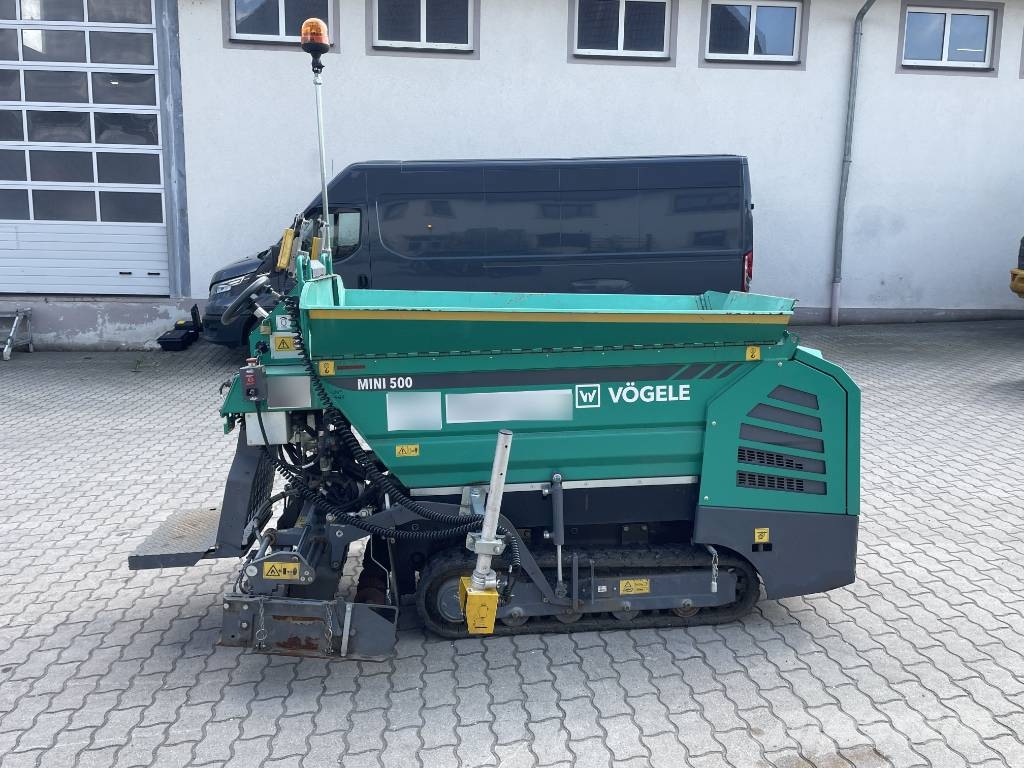 Vögele Mini 500 Raupenfertiger mit 2 Kopf Ultraschall معدات السفلتة