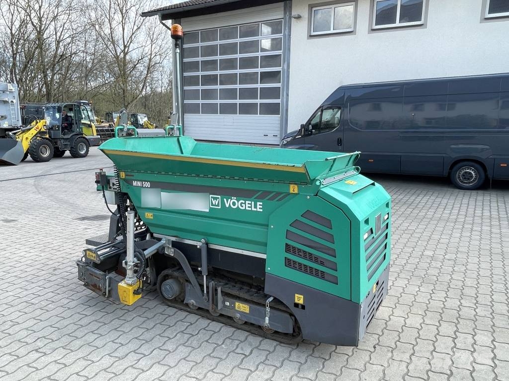 Vögele Mini 500 Raupenfertiger mit 2 Kopf Ultraschall معدات السفلتة