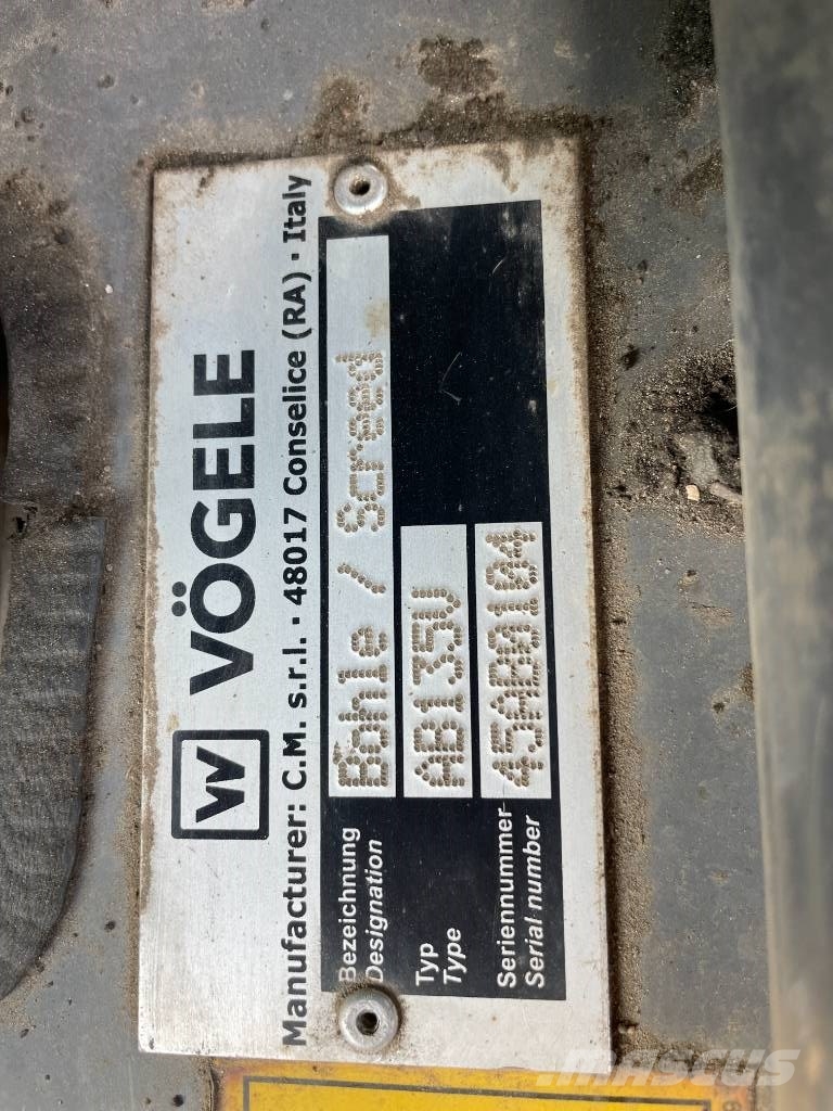 Vögele Mini 500 Raupenfertiger mit 2 Kopf Ultraschall معدات السفلتة