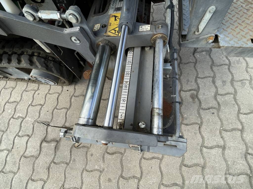 Vögele Mini 500 Raupenfertiger mit 2 Kopf Ultraschall معدات السفلتة