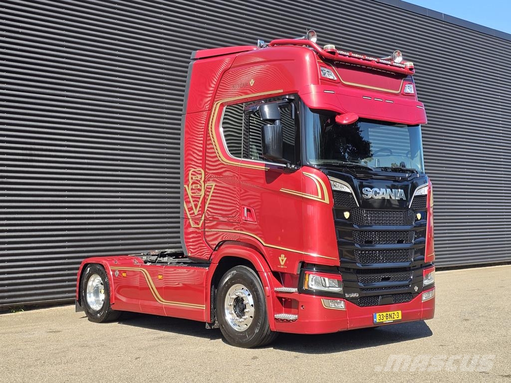 Scania S580 V8 4x2 / 50 YEAR EDITION / PARKING COOLER / 2 Sattelzugmaschinen
