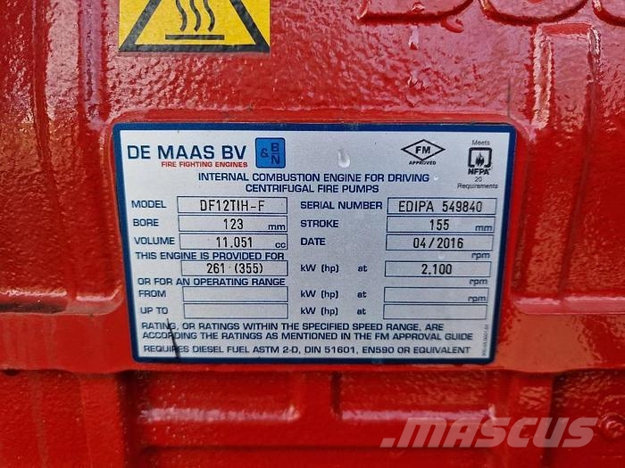 Doosan DF12TIH-F Other components
